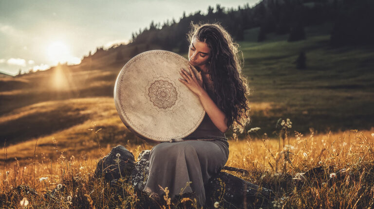 shamanic drum